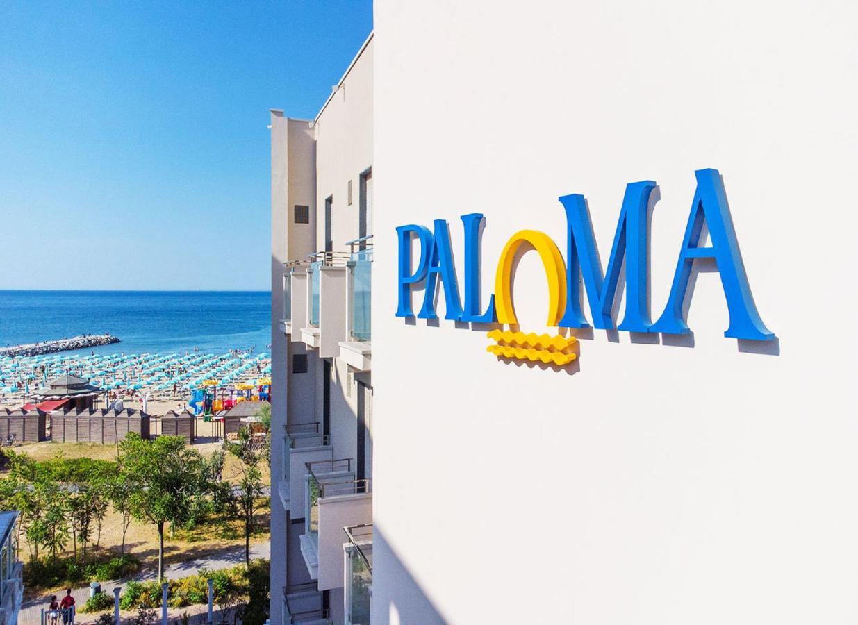 Hotel Paloma Rimini Exteriör bild