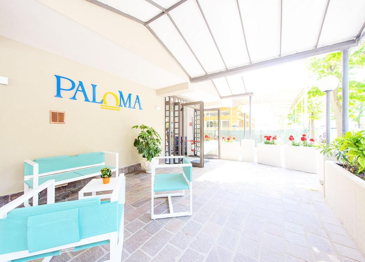 Hotel Paloma Rimini Exteriör bild